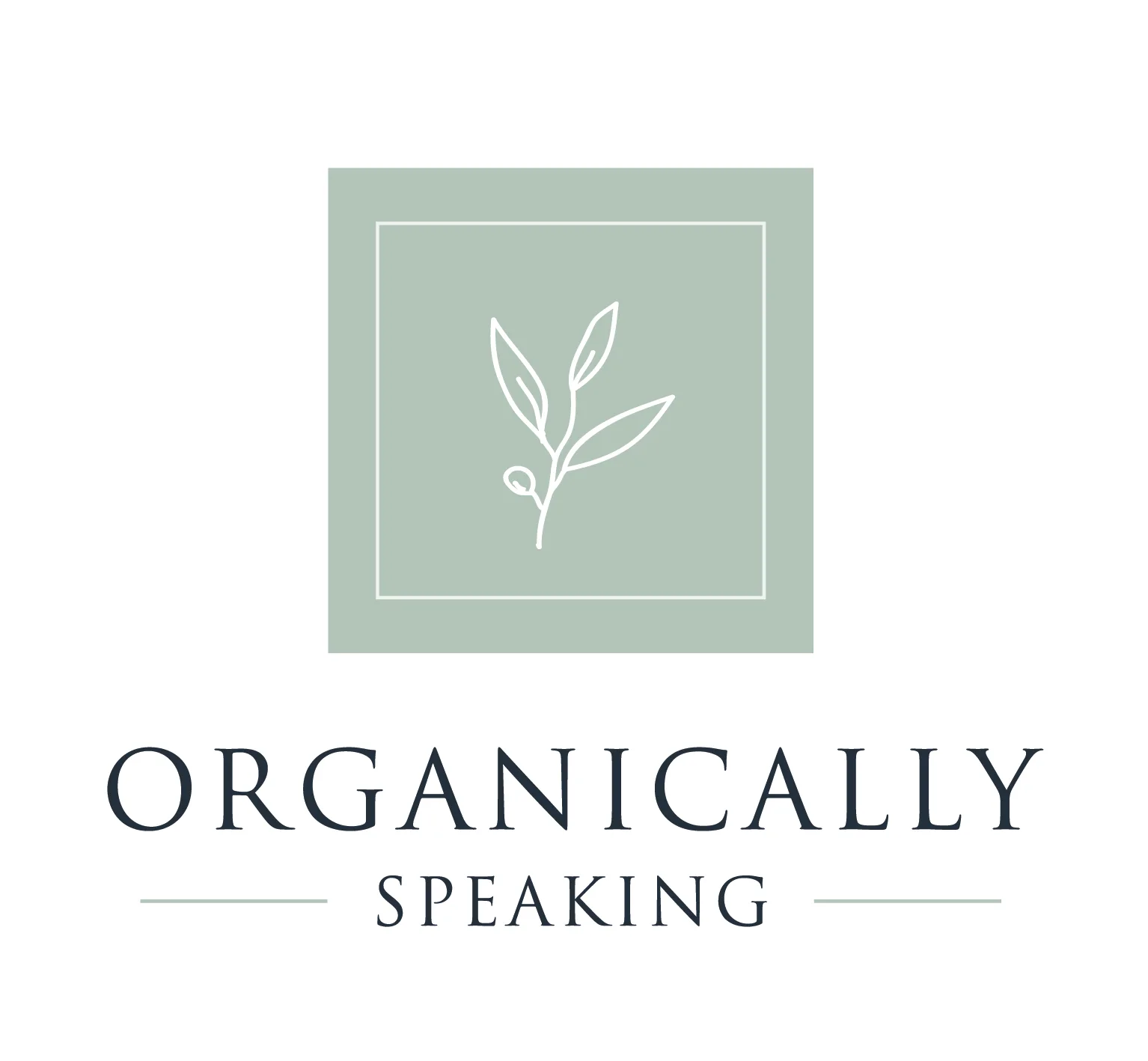 Organically Speaking Logo