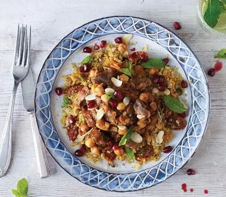 Cook frozen foods Moroccan spiced lamb tagine