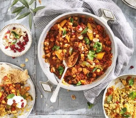 Cook ready meals vegetable & chickpea tagine