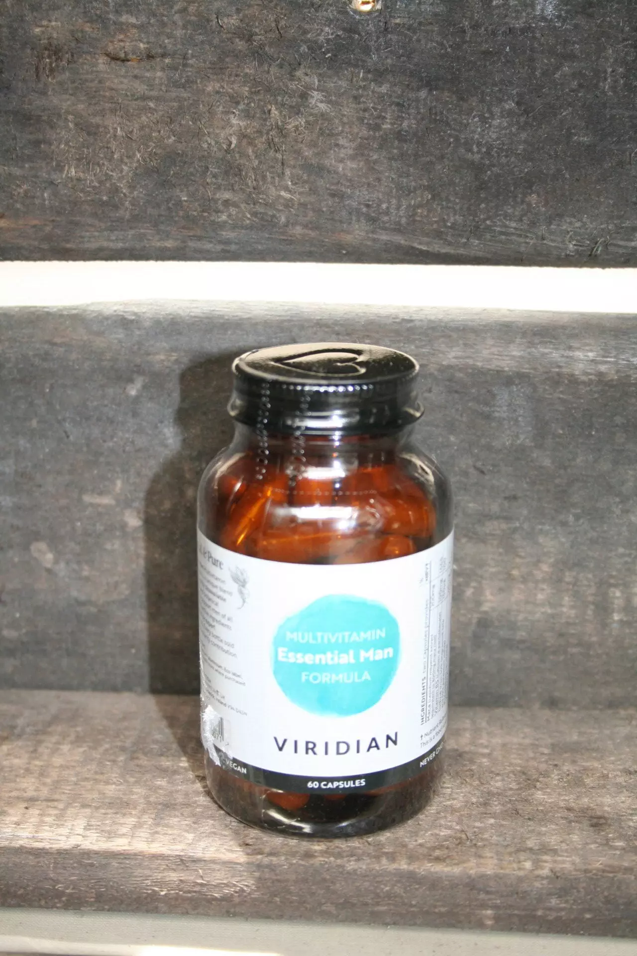 VIRIDIAN Multivitamin Essential Man Formula (60 caps) - Organically ...