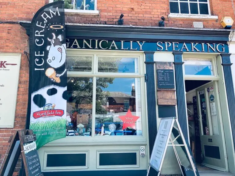 shop front icecream