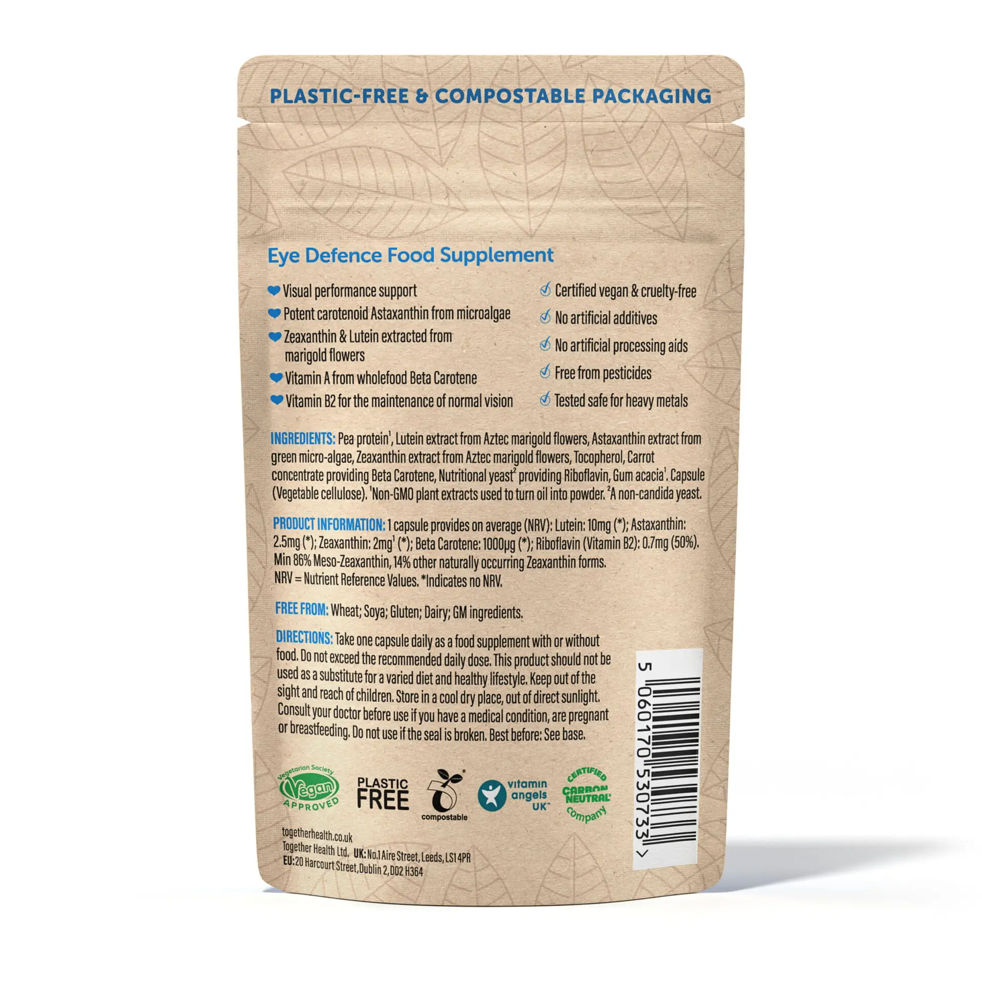 together health magnesium from mineral salts (30 caps)