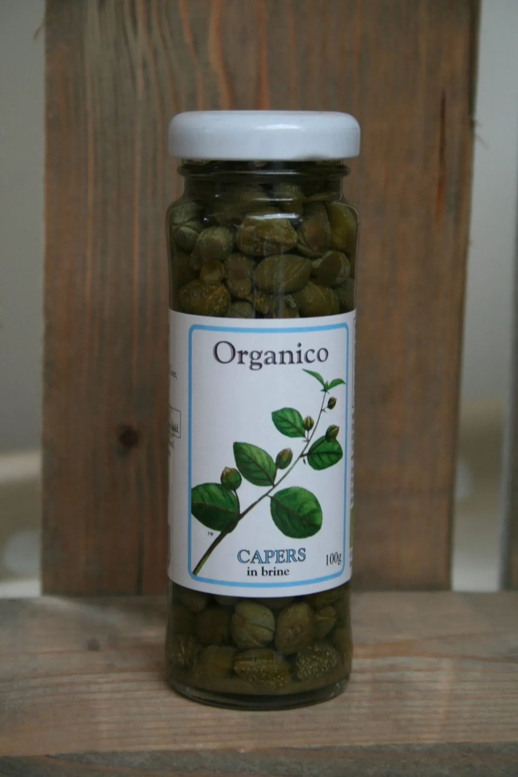 ORGANICO Organic Capers in Brine (100g) Organically Speaking Organic Shop