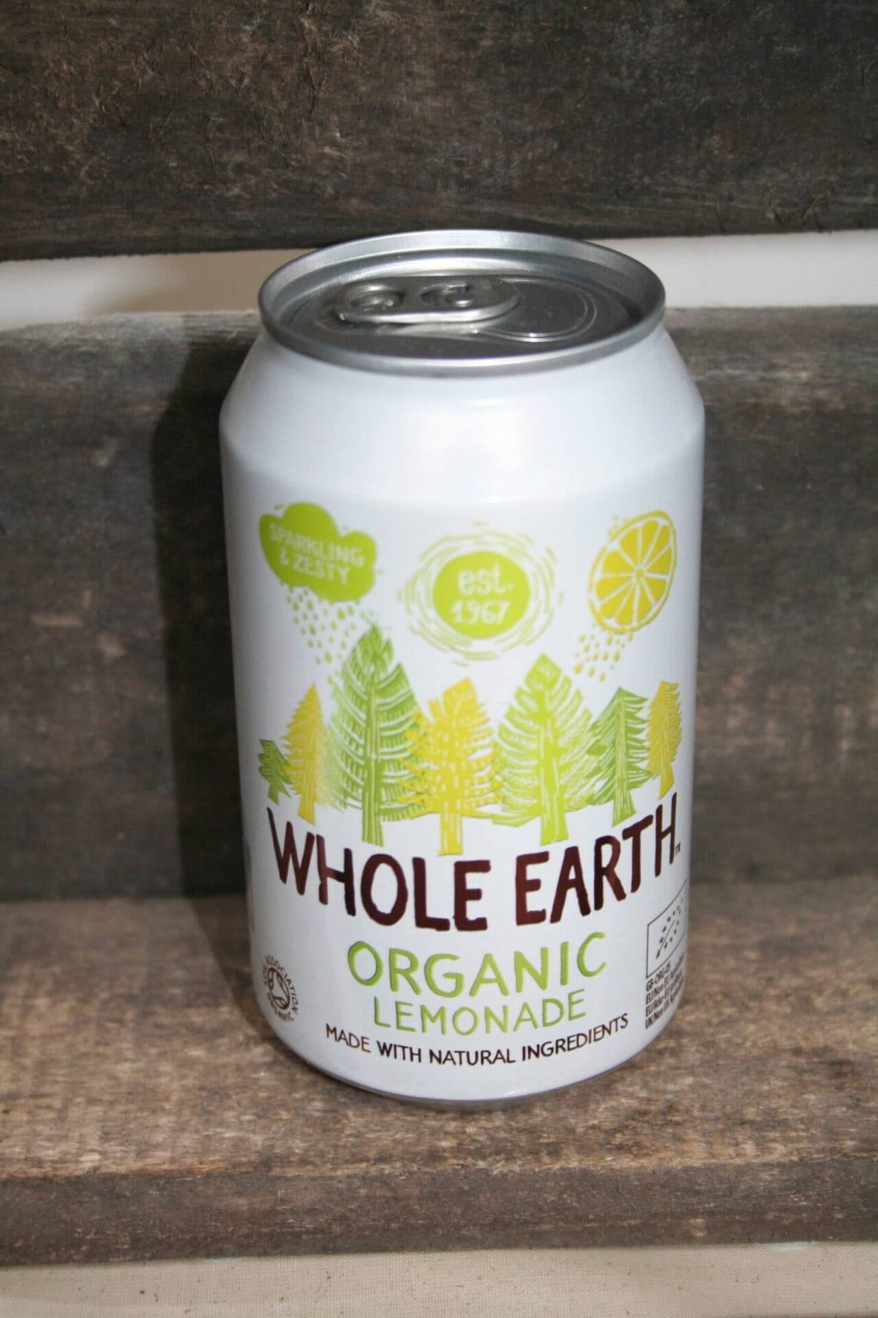 WHOLE EARTH Organic Lemonade (330ml can) - Organically Speaking Organic ...
